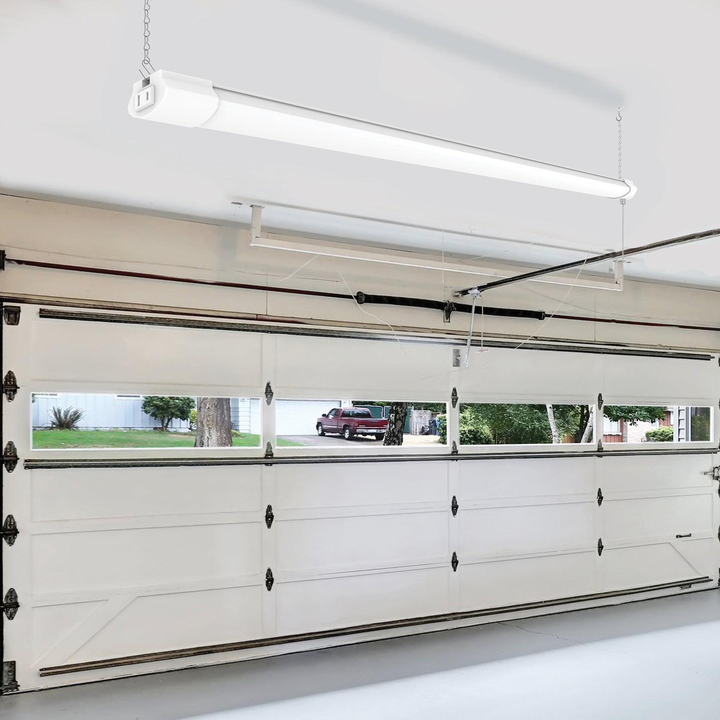 5500 Lumen 60W 4ft White LED Shop Light