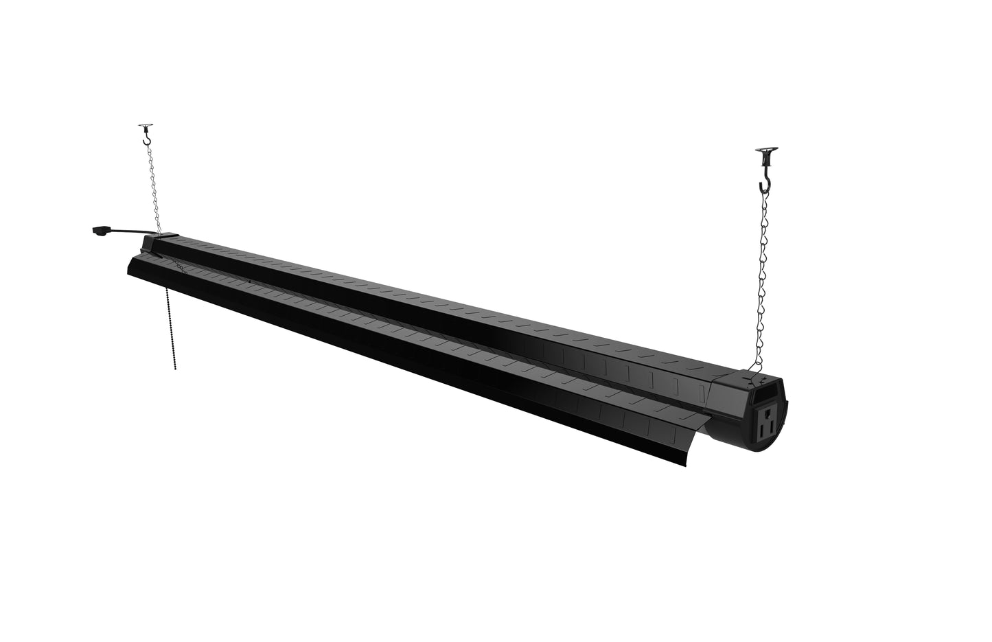 7000 Lumen 85W 4ft LED Shop Light Treadplate Design