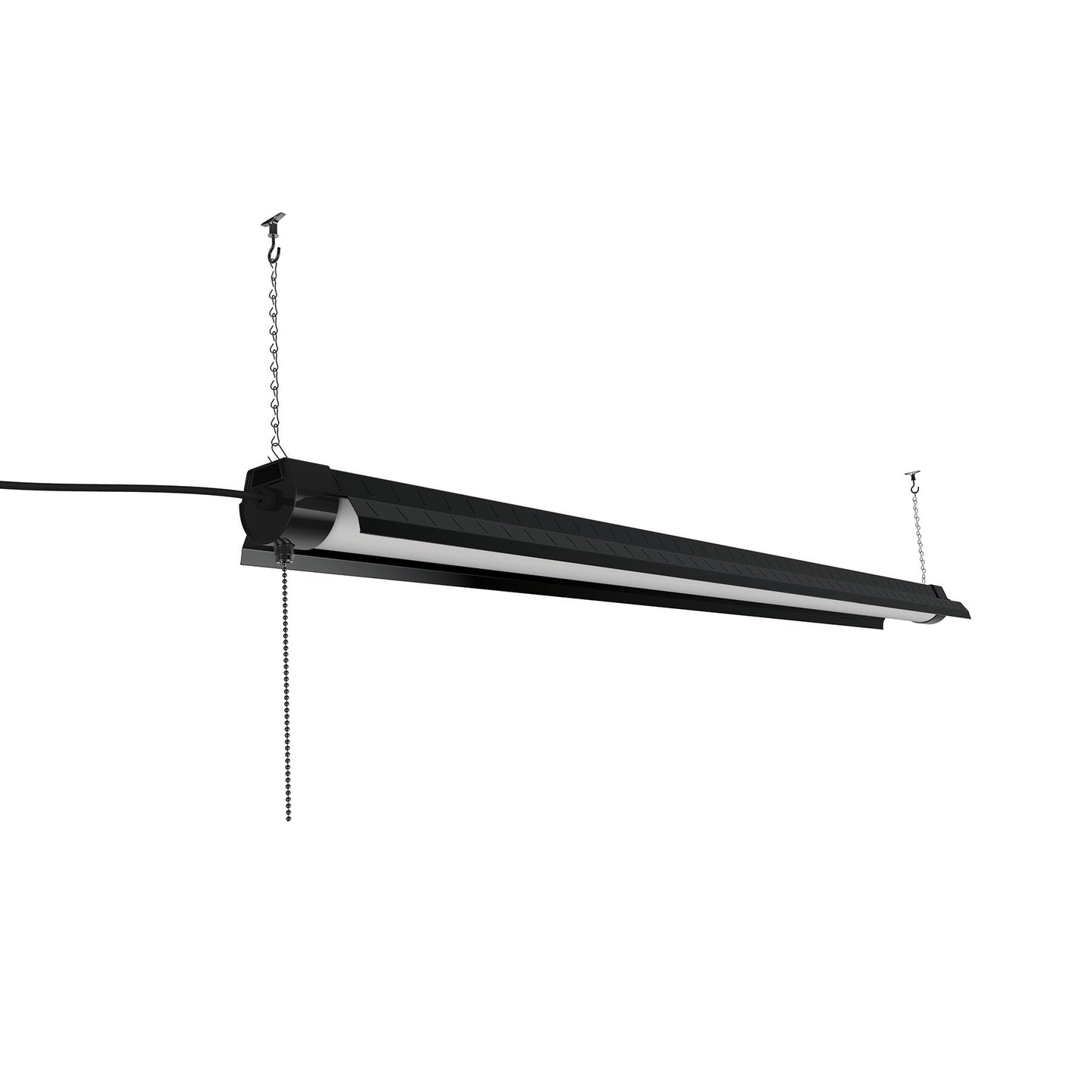 7000 Lumen 85W 4ft LED Shop Light Treadplate Design