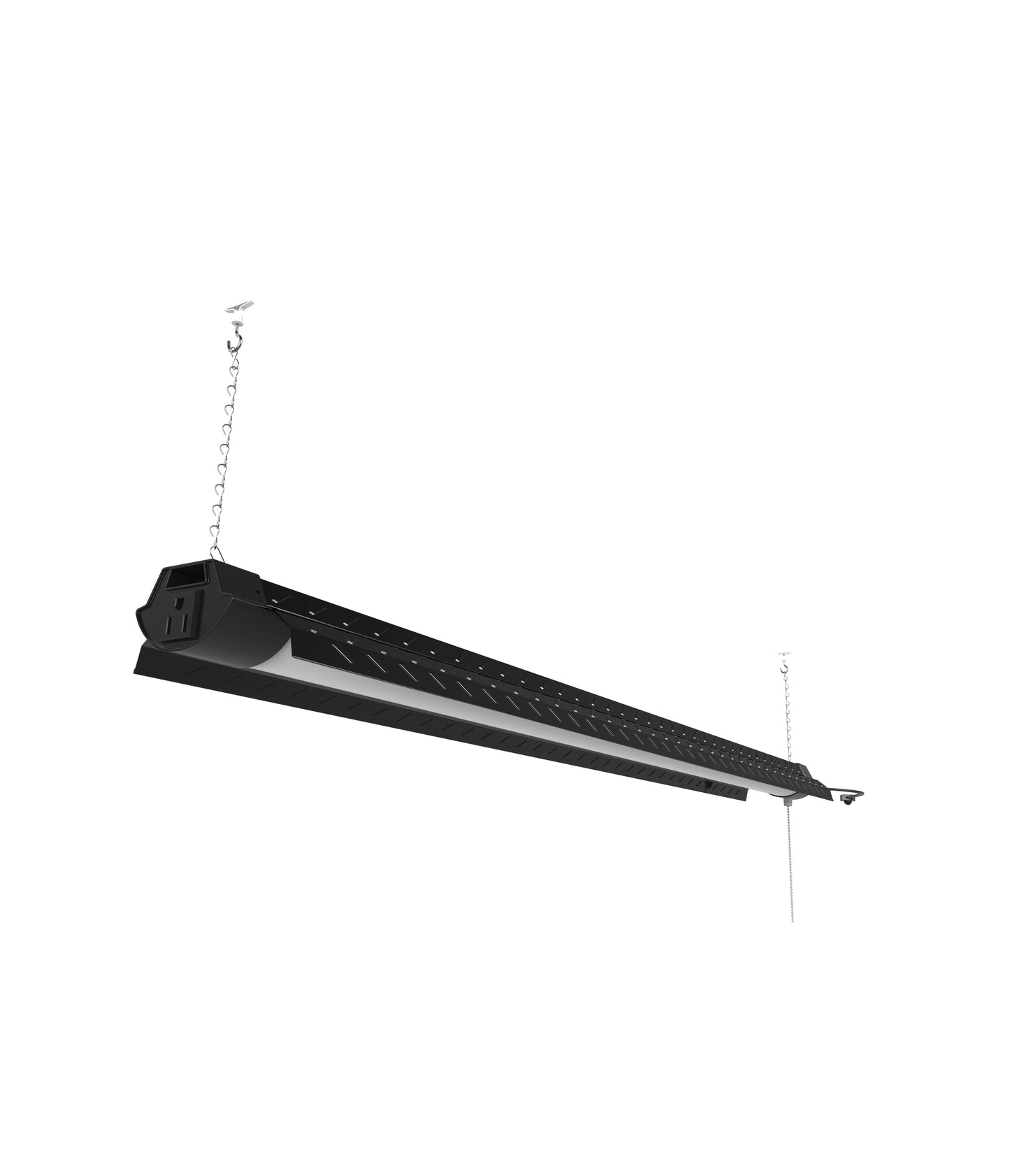 7000 Lumen 85W 4ft LED Shop Light Treadplate Design