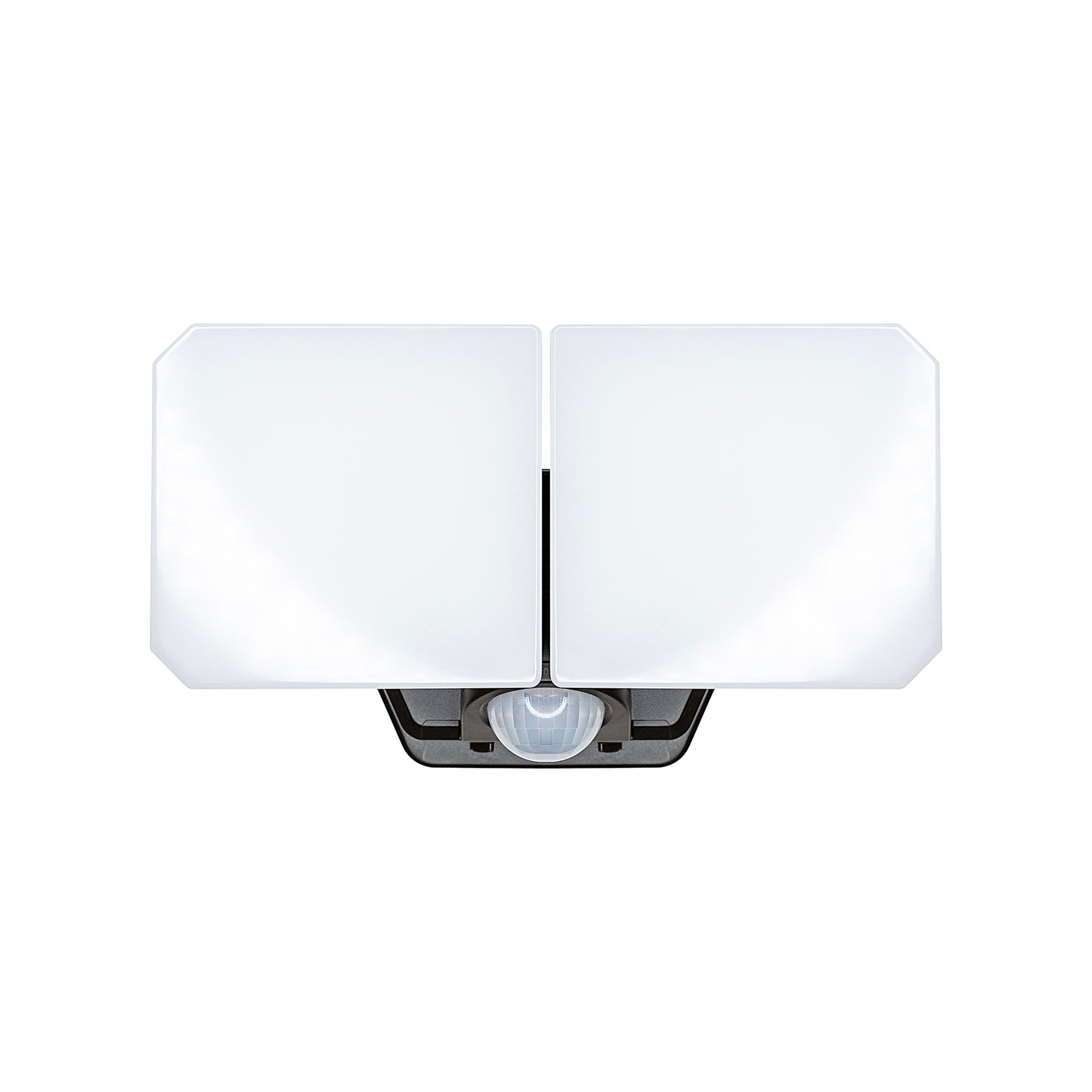 1000 Lumen 2-Head LED Battery-Operated Motion Sensor Security Light