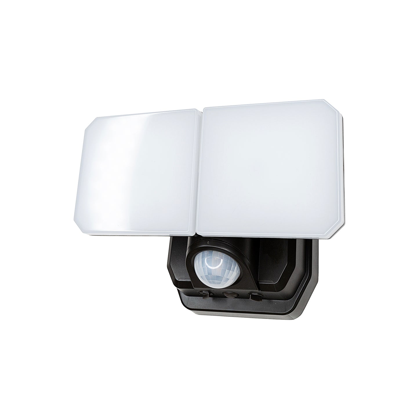 1000 Lumen 2-Head LED Battery-Operated Motion Sensor Security Light