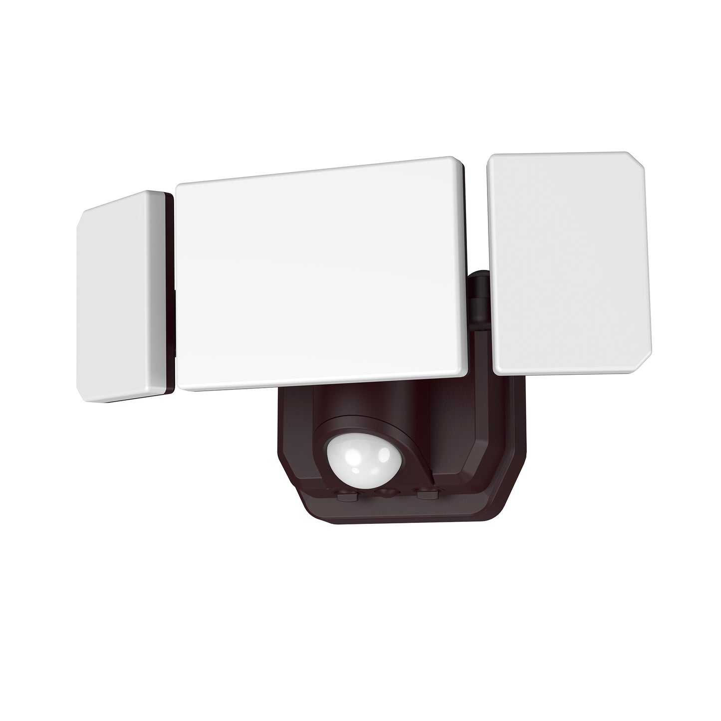 1500 Lumen 3-Head LED Battery-Operated Security Light with Motion Sensor