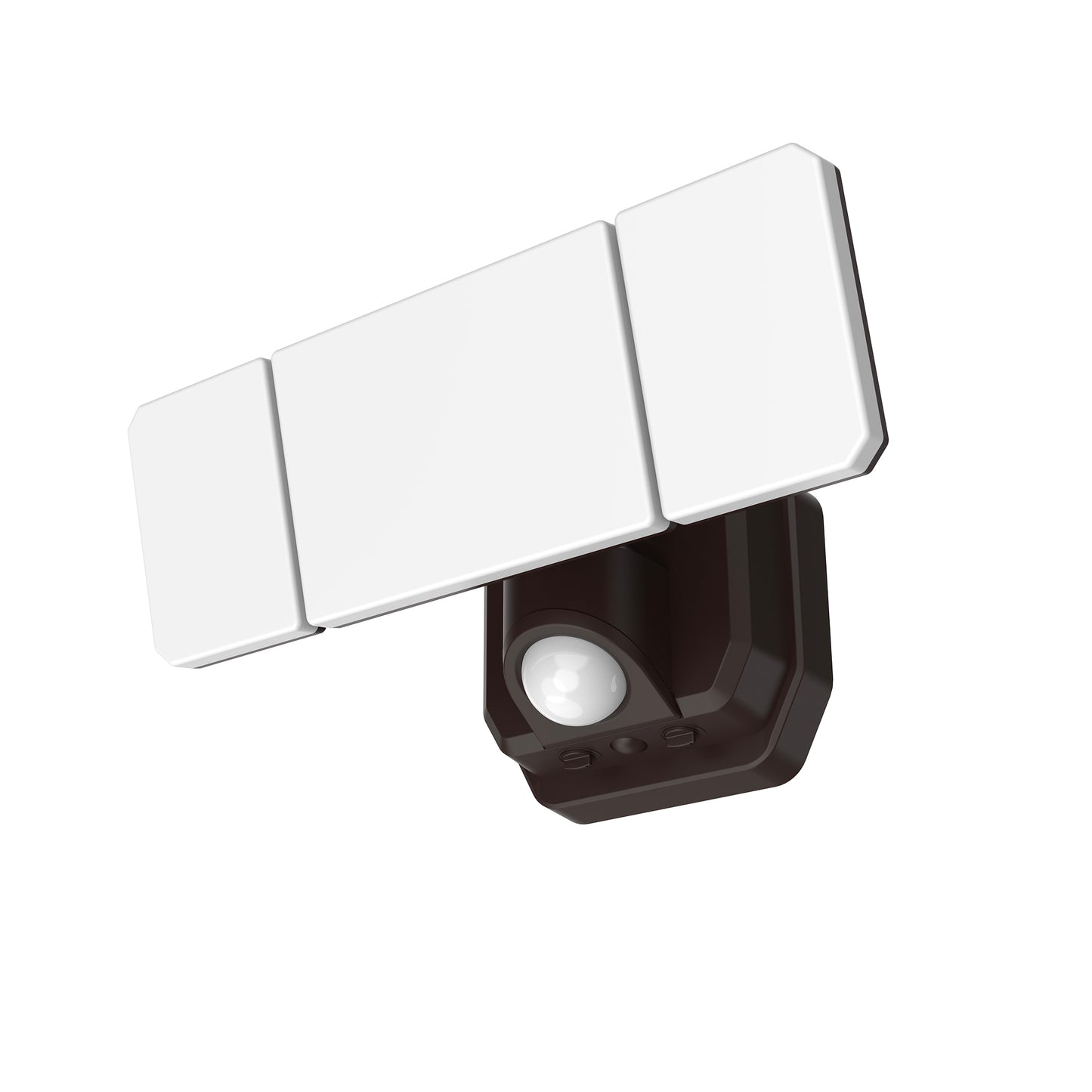 1500 Lumen 3-Head LED Battery-Operated Security Light with Motion Sensor