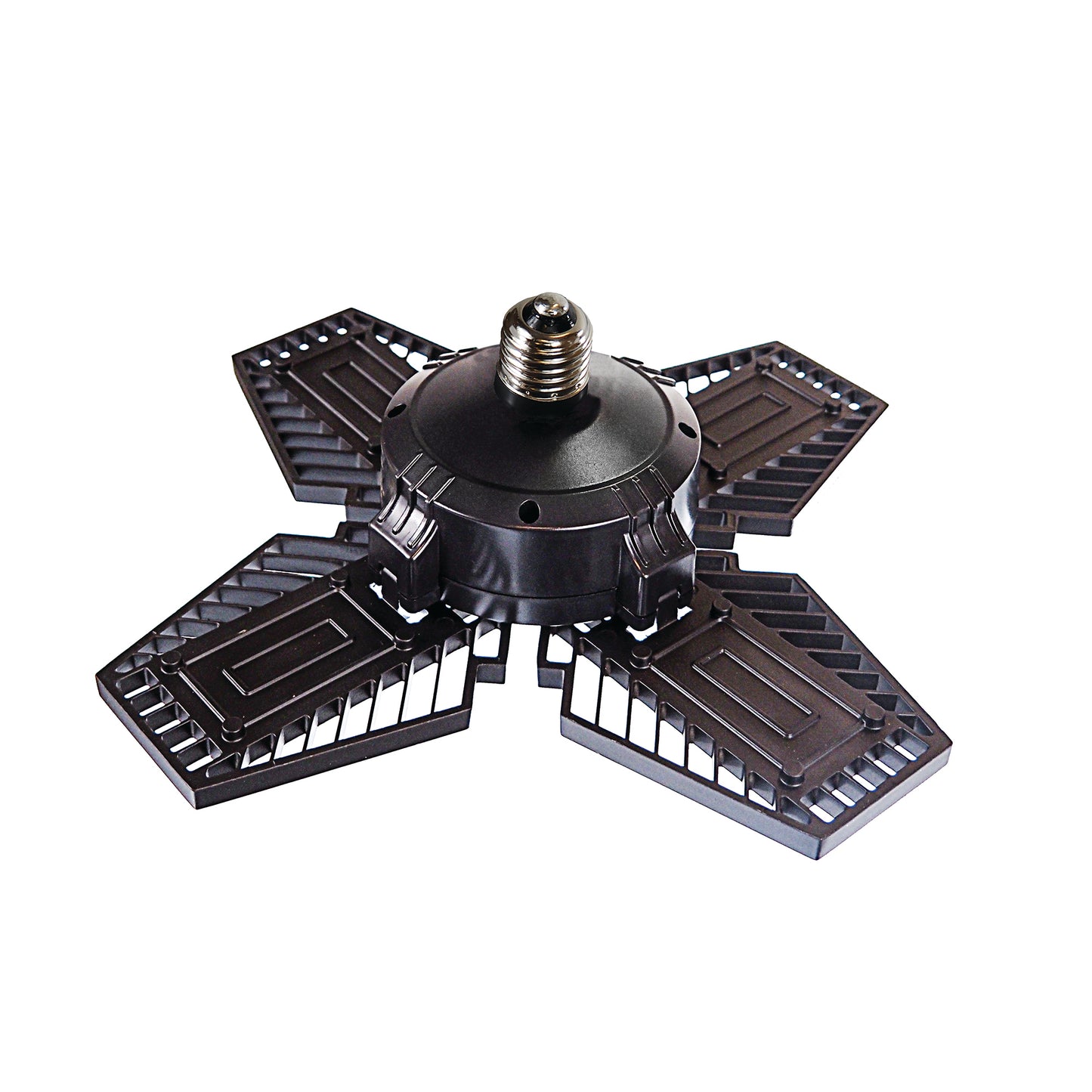 12,000 Lumen 100W 4-Panel Foldable LED Garage Light