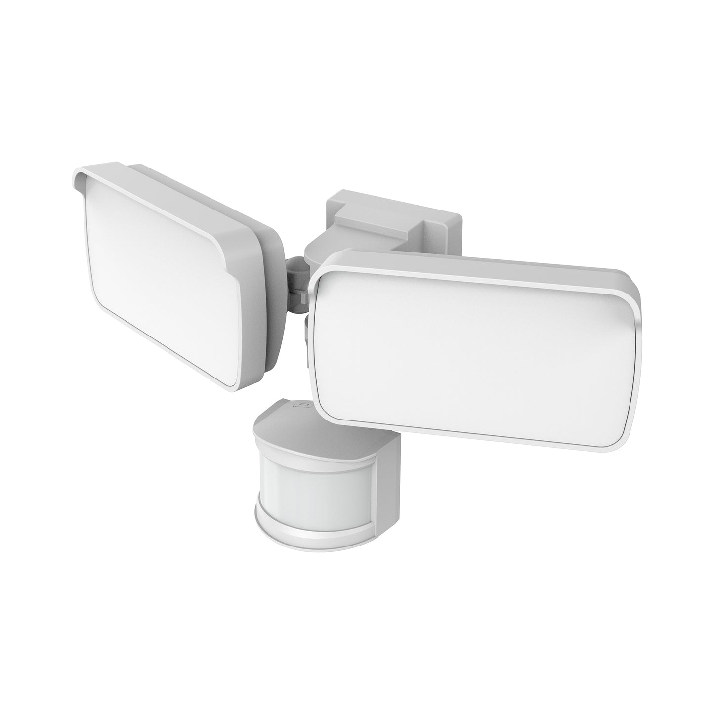 1500 Lumens 2-Head LED Solar Motion Sensor Light