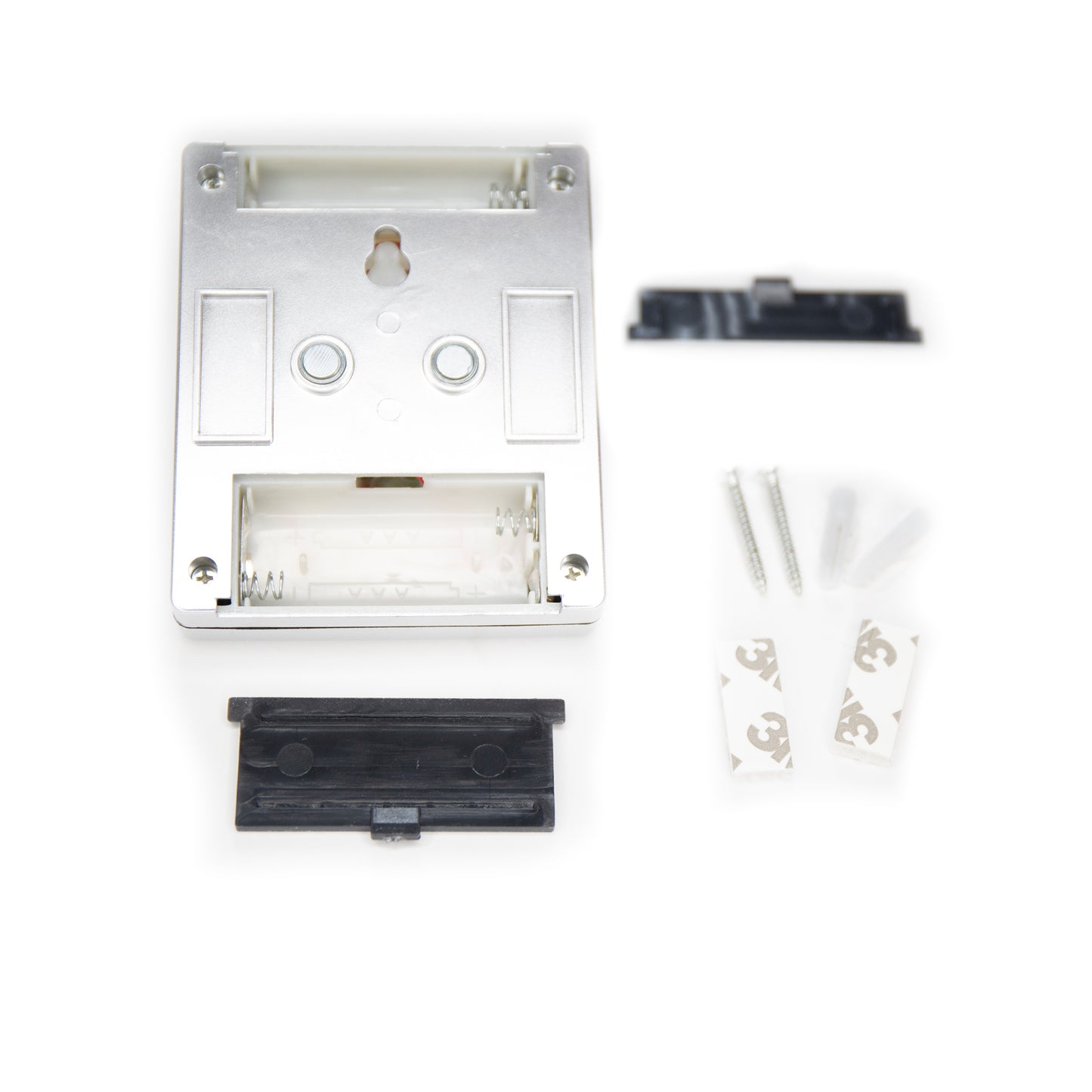 Battery-Operated LED Switch Light - Brushed Nickel