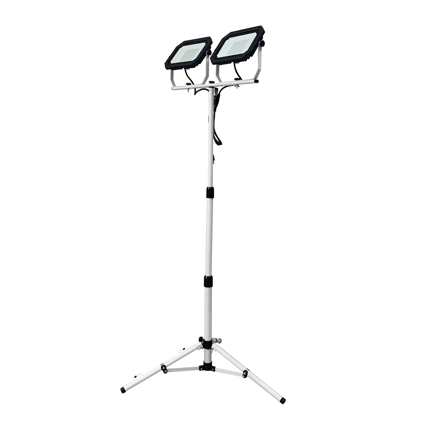 20,000 Lumen 200W LED Dual-Head Tripod Work Light