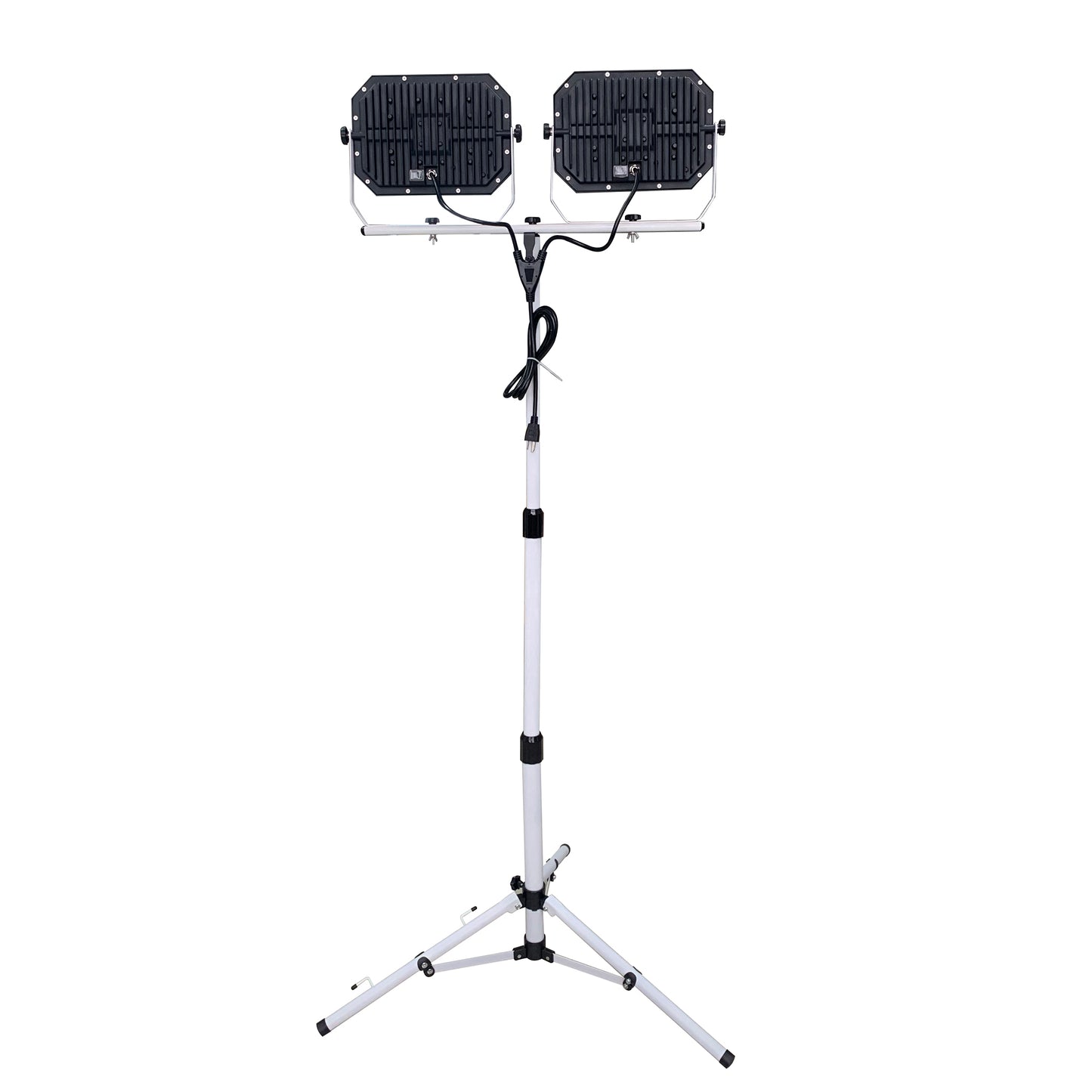 20,000 Lumen 200W LED Dual-Head Tripod Work Light