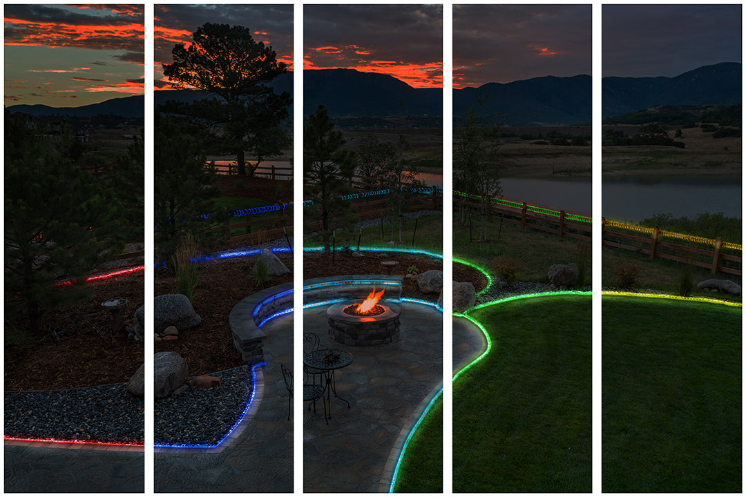 12ft LED Indoor/Outdoor Color Changing Rope Light