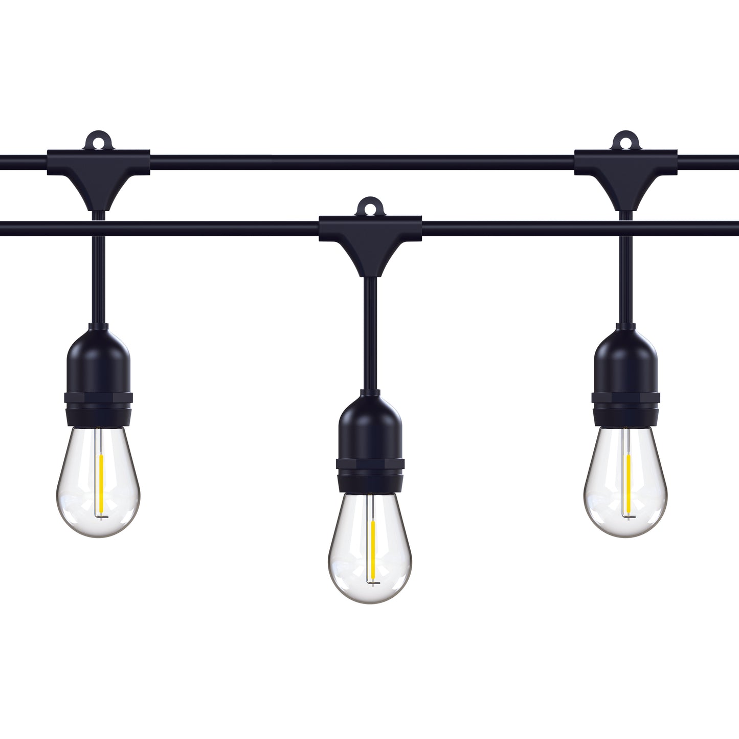 48-ft Outdoor LED Cafe String Light