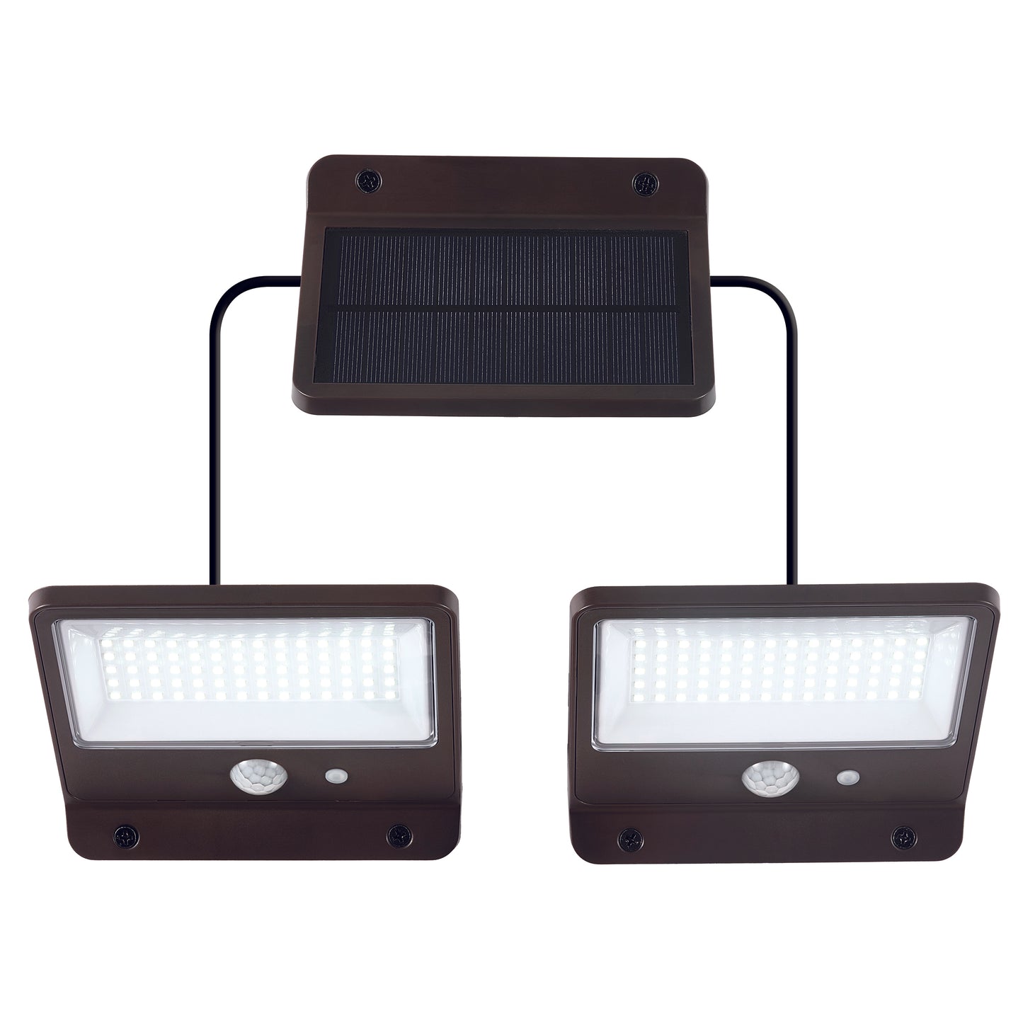 1500 Lumen Dual Head LED Motion Activated Solar Security Light
