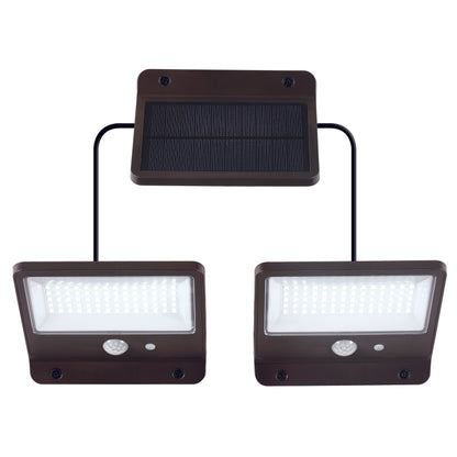 1500 Lumen Dual Head LED Motion Activated Solar Security Light