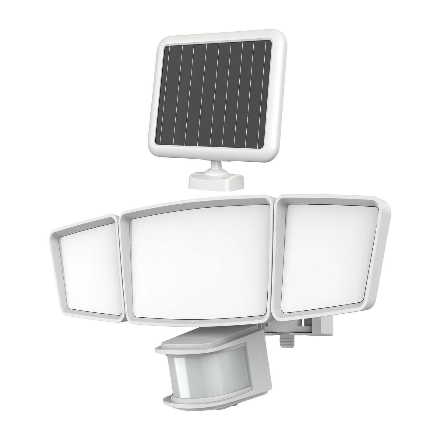 2200 Lumen 3-Head LED Solar Motion Security Light